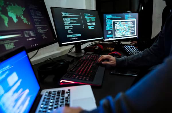 SOC team analyzing active ransomware intrusion indicators