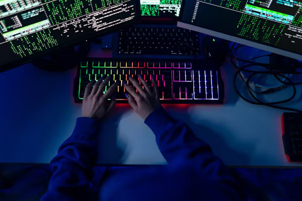 Ransomware attack visualization